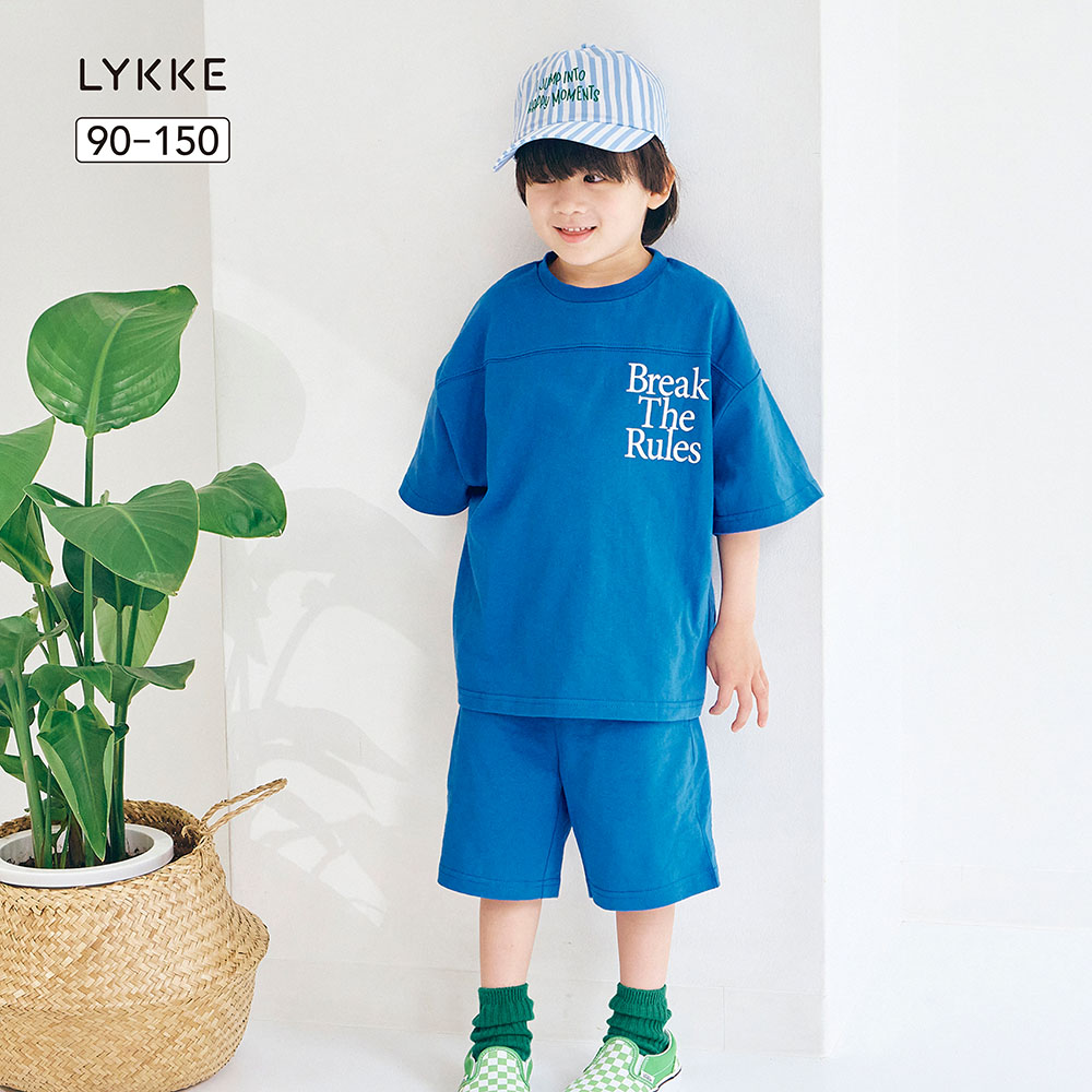 【リッケ/LYKKE】【LYKKE PARTY】半袖Tシャツ & ショートパンツセットアップ