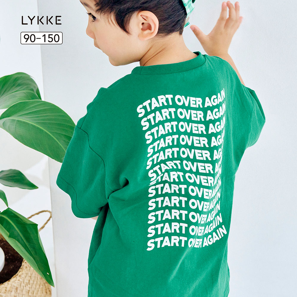 【リッケ/LYKKE】【LYKKE PARTY】ロゴプリント半袖Tシャツ