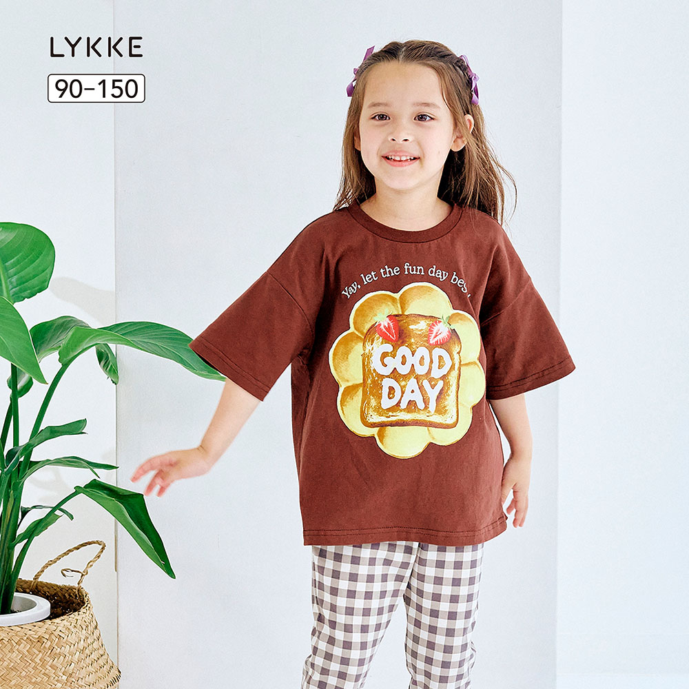 【リッケ/LYKKE】【LYKKE PARTY】フードフォトプリント半袖Tシャツ