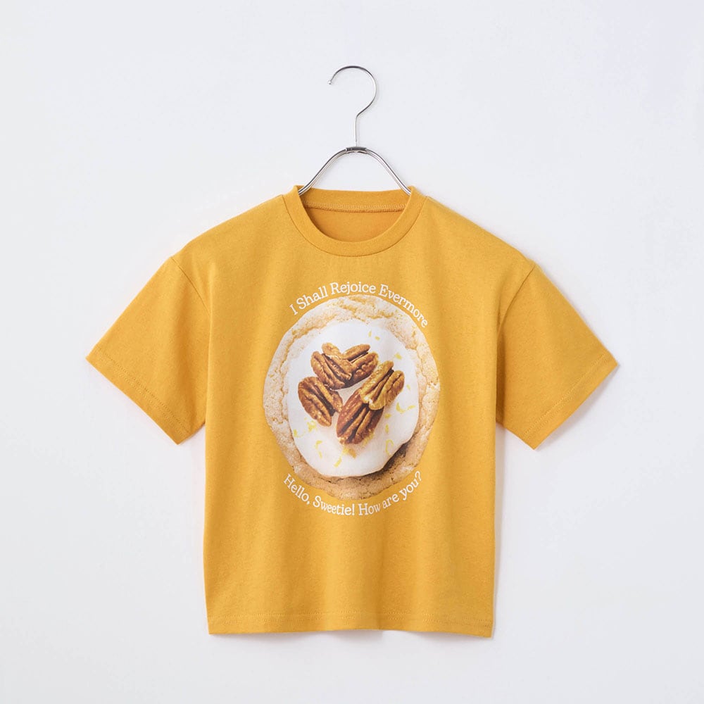 【LYKKE PARTY】フードフォトプリント半袖Tシャツ 【LYKKE PARTY】フードフォトプリント半袖Tシャツ