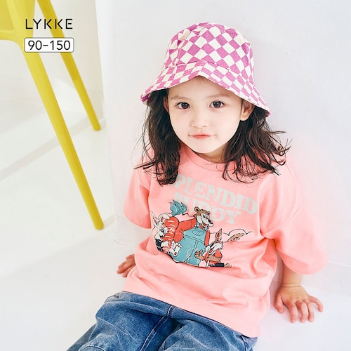 【LYKKE PARTY】アニマルモチーフプリント半袖Ｔシャツ