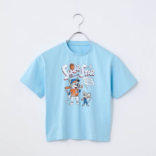 【LYKKE PARTY】アニマルモチーフプリント半袖Ｔシャツ