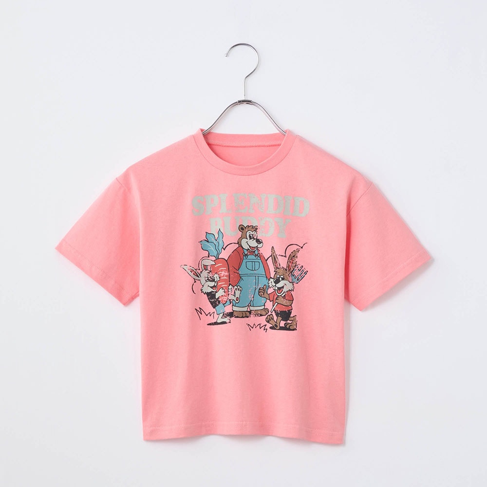 【LYKKE PARTY】アニマルモチーフプリント半袖Tシャツ 【LYKKE PARTY】アニマルモチーフプリント半袖Tシャツ