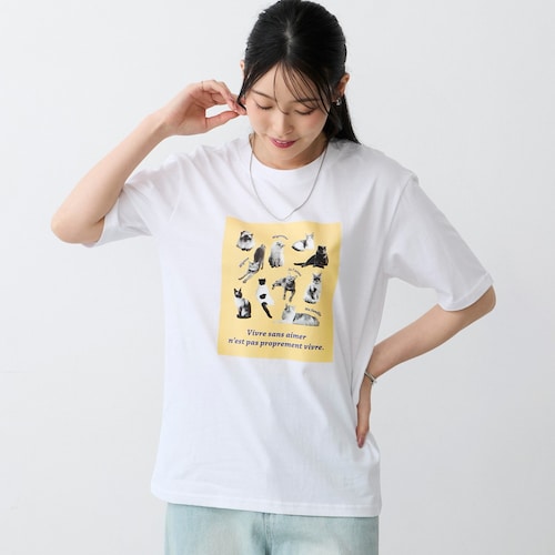 ペット柄半袖Tシャツ