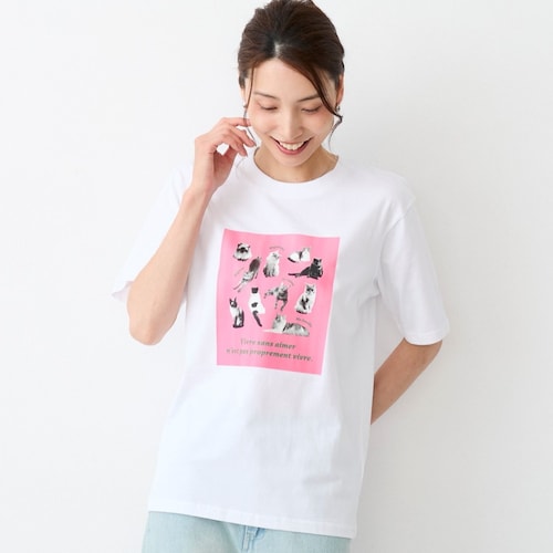 ペット柄半袖Tシャツ