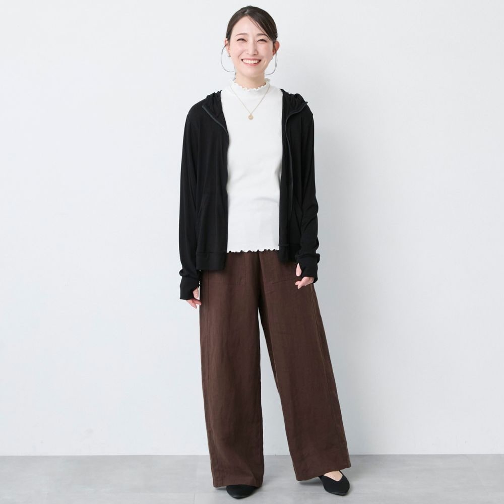 モデル身長165cm／Mサイズ