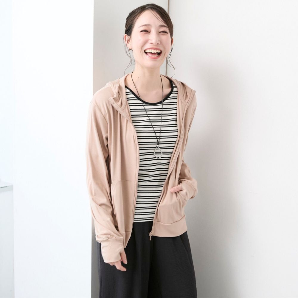 モデル身長165cm／Mサイズ