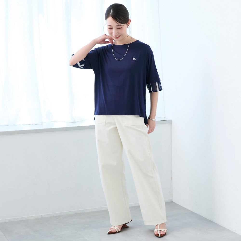 モデル身長165cm／Mサイズ