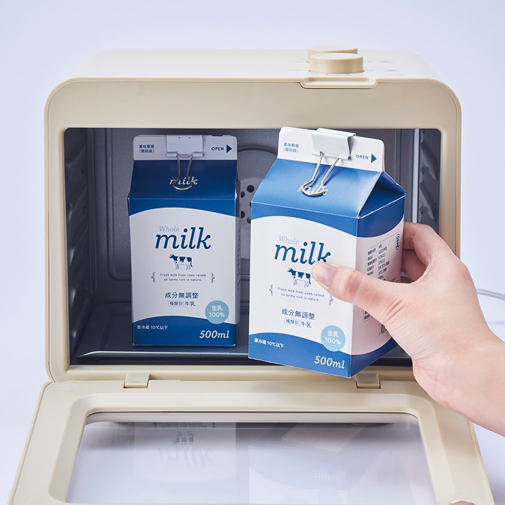 棚アミを外して牛乳パックや煮沸消毒した容器を使うことでなんとヨーグルトや甘酒作りもできます！