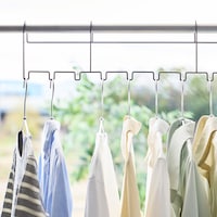 洗濯物の間隔をキープでき、風通しよく干せます