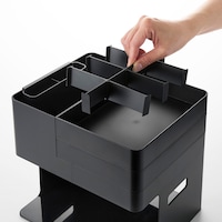 仕切りは簡単に取り外せ、お掃除も簡単です