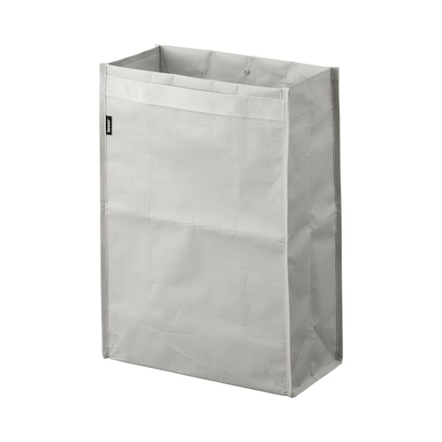 ポリエチレン ゴミ箱 20L ライトグレー