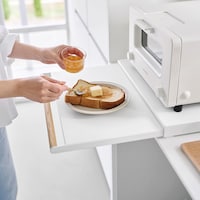 お料理の一時置きやちょっとした調理スペースとして