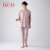 【レッド/ReD】【大泉洋さんCM着用】 ぐっすりパジャマ/スリープ プルオーバー長袖 & ジョガーパンツセット 【一般医療機器/リカバリーウェア】