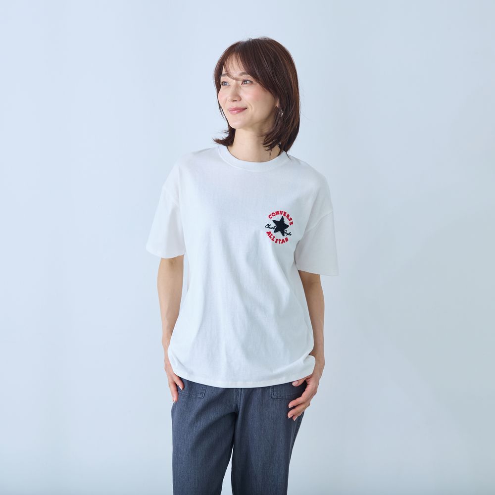 【コンバース/CONVERSE】【2枚組】 コンバース プリントTシャツ2枚セット