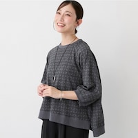 チャコール×ブラック