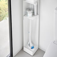 長いトイレブラシも収納可能