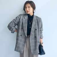 グレー系チェック