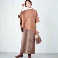 モデル身長168cm／M　※カットソーのみ着用