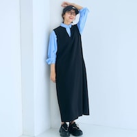 モデル身長165cm／M　※シャツのみ着用