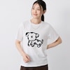 【ベルメゾン】【misa】ダルメシアンフロッキーTシャツ