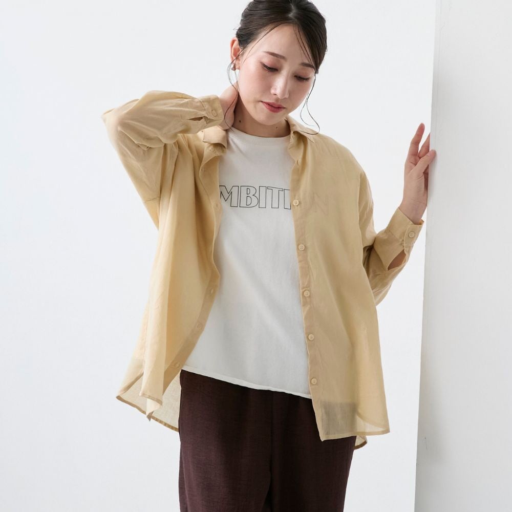 モデル身長165cm／Mサイズ