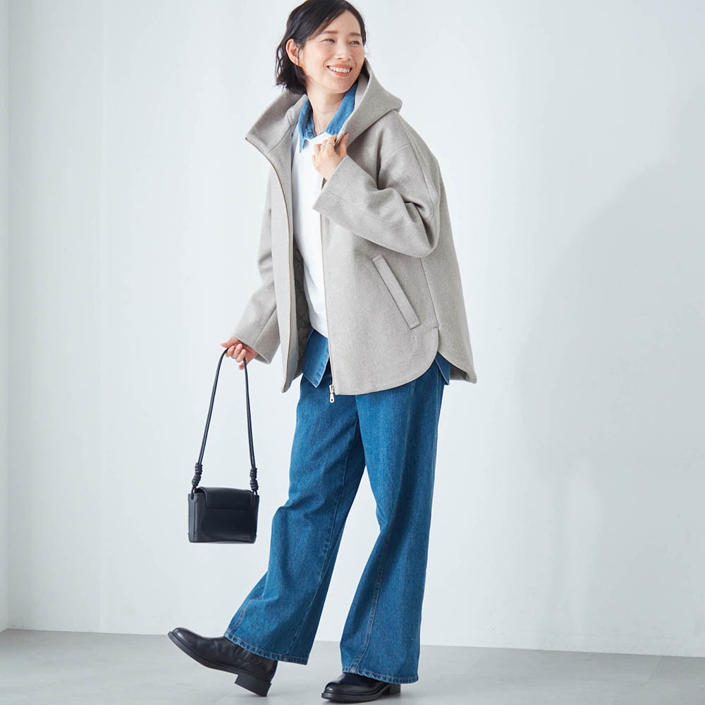 モデル身長168cm／M