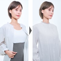 アウターに響かないライトなつけ心地です