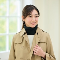 高さ8㎝のタートルが首にフィットしてあたたか
