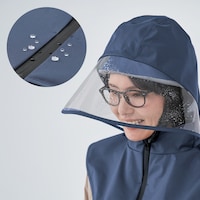 防水加工＋外側はっ水で雨の日も水が入りにくい設計