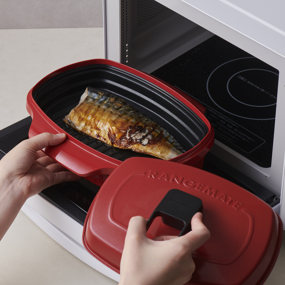 レンジメート ワイド ウィズ スチーマー 【レンジで魚焼きや蒸し調理ができる多機能調理器】 レンジメート ワイド ウィズ スチーマー 【レンジで魚焼きや蒸し調理ができる多機能調理器】