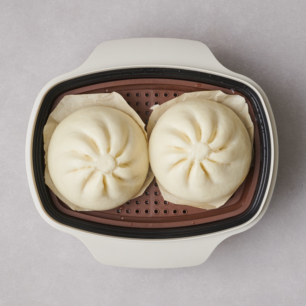 専用アタッチメントで本格的な蒸し料理