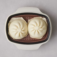 専用アタッチメントで本格的な蒸し料理