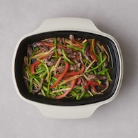 フライパンいらずでシャキッと炒め物