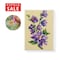 【クリアランス】【1回のみお届け】[クレマチス] ダイヤモンドフィックスで作るお花のアート手作りキット