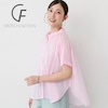 【クロスファンクション/CF】【8月21日再値下げ】 ネックギャザーシャツ