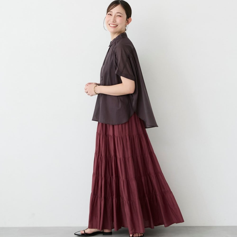 モデル身長165cm／Mサイズ