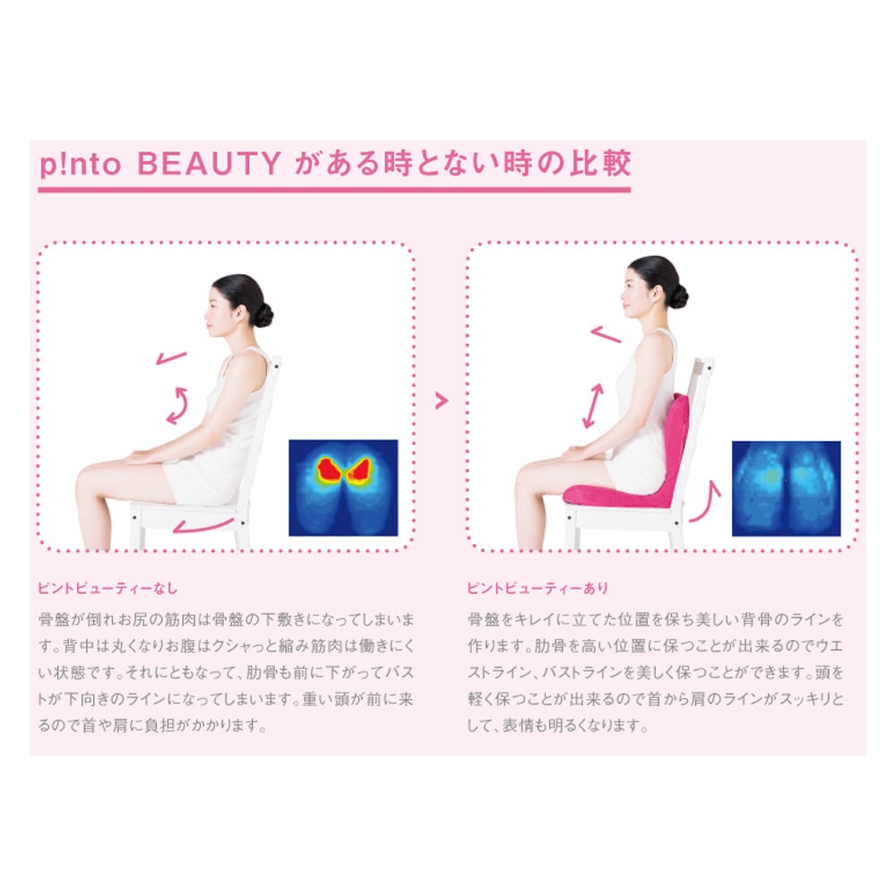 背中のコリ、腰のコリから解放されます