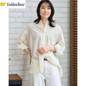 【ゴールデンベアー/GOLDEN BEAR】オーガニックコットン長袖シャツ