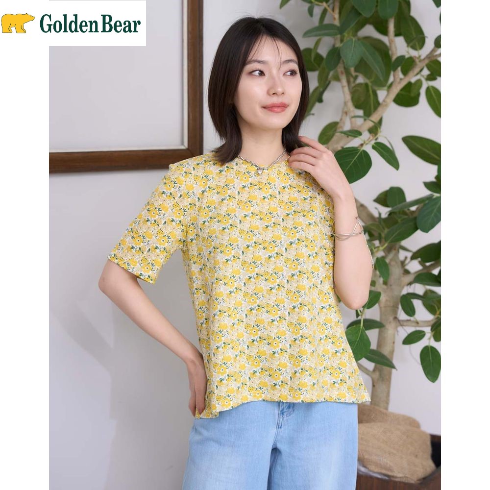 【ゴールデンベアー/GOLDEN BEAR】半袖プリントTシャツ