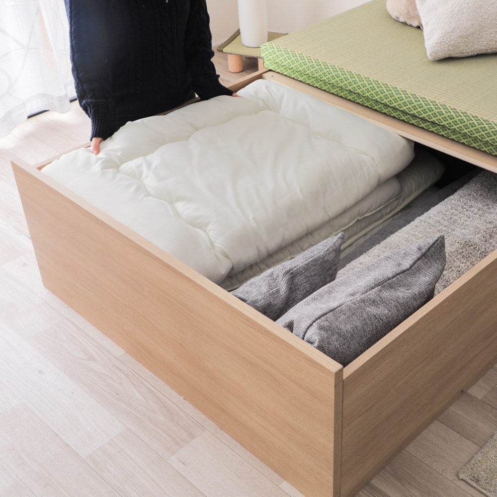 大容量で来客用の布団セットの収納にも便利／ハイタイプ