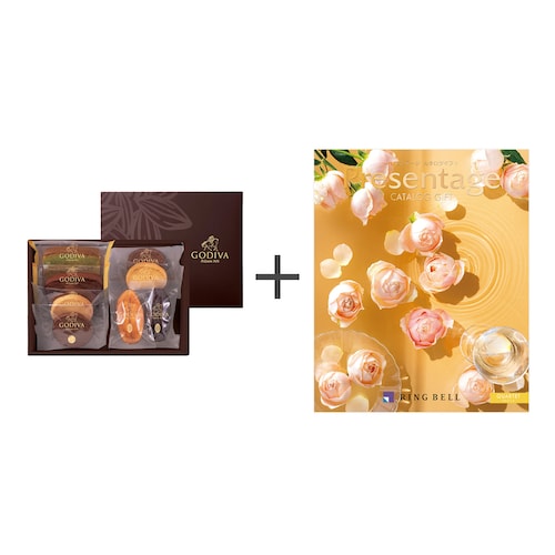 【送料無料】 【お取り寄せギフト】セット品 パティスリーアソートメント8個＋カタログギフト プレゼンテージ カルテット