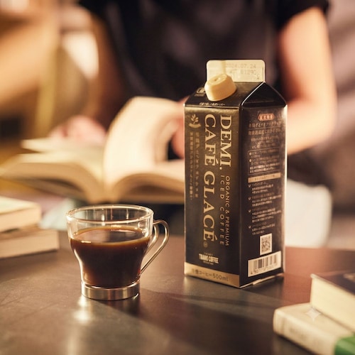 【フードロス対策】【30%OFF】 有機デミ・カフェグラッセ無糖 500ml×12本 （賞味期限2026年12月7日）