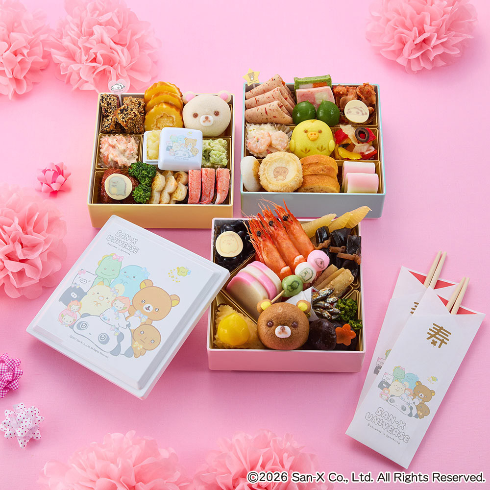 予約商品】［9月30日まで 5%OFF］ おせち・三段重「サンエックス
