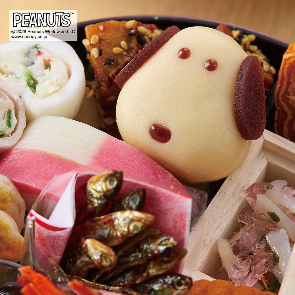 予約商品】［9月30日まで 5%OFF］ おせち・二段重「スヌーピー