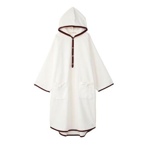 湯上り後の授乳も簡単♪バスローブチュニック