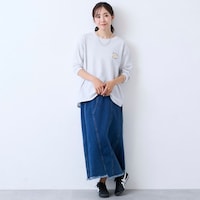 モデル身長163cm／Mサイズ