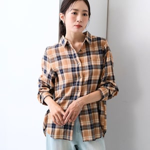【クローズトラック/CLOTHES TRUCK】無地柄選べる綿素材の長袖シャツ
