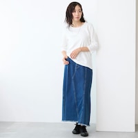 モデル身長163cm／Mサイズ