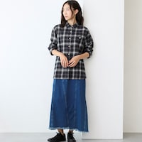 モデル身長163cm／Mサイズ